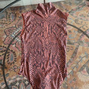 FREE PEOPLE | Printed True Lies Bodysuit